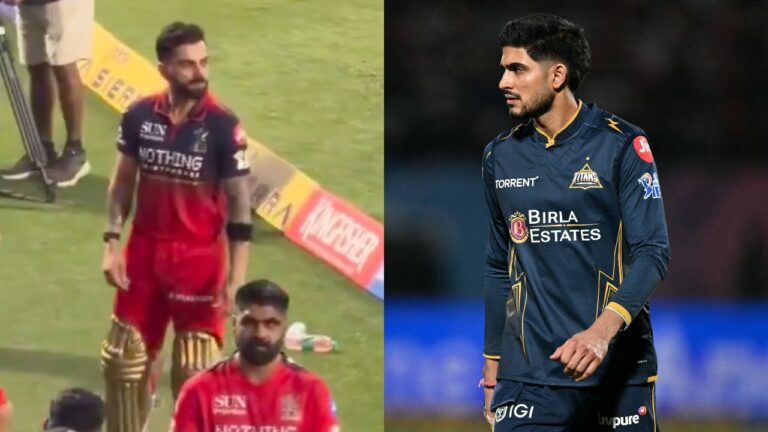 Virat Kohli Abruptly Takes Over Gujarat Titans’ Team Photoshoot – আইপিএল ২০২৬: গুজরাট টাইটান্সের ফটোশুটে কোহলির মজার কাণ্ড