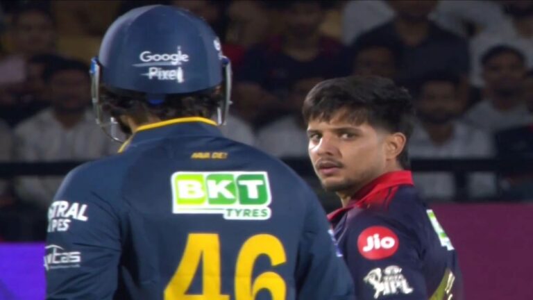 Rasikh Salam-Rahul Tewatia In Death Stare Competition, RCB Players Gather – IPL 2026: রাজত পাটিদারের তাণ্ডব ও রাসিখ-তেওয়াটিয়ার উত্তপ্ত বিতর্ক