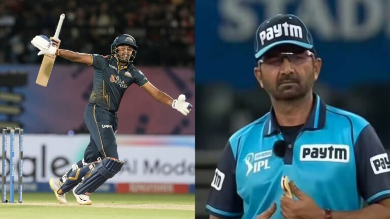 Fact Check- Did Umpire Anil Chaudhary Count Sai Sudharsan’s Dismissal Unfair? – সাই সুদর্শনের হিট উইকেট বিতর্ক ও অনিল চৌধুরীর ভিডিওর সত্যতা যাচাই