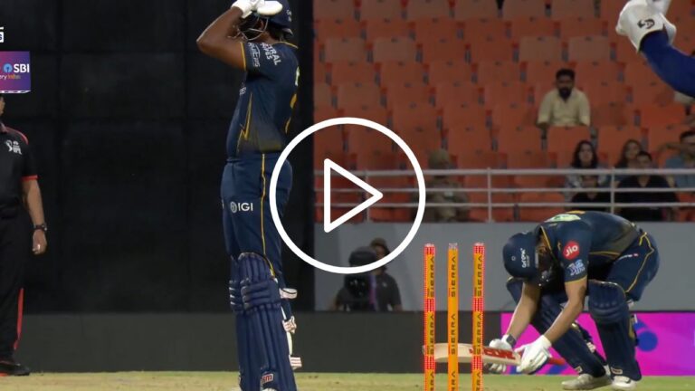 Watch- Shubman Gill Falls On His Knees As Sai Sudharsan Gets Hit Wicket Again – আইপিএল ২০২৬: সাই সুদর্শনের অদ্ভুত হিট উইকেট ও শুভমান গিলের বিস্ময়