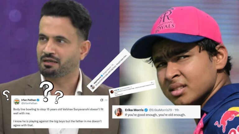 Irfan Pathan Thrashed For ‘Fatherly’ Defending Vaibhav Sooryavanshi – আইপিএল ২০২৬: বৈভব সূর্যবংশীর বিরুদ্ধে শর্ট বল বিতর্ক, ইরফান পাঠানের মন্তব্যে তোলপাড়